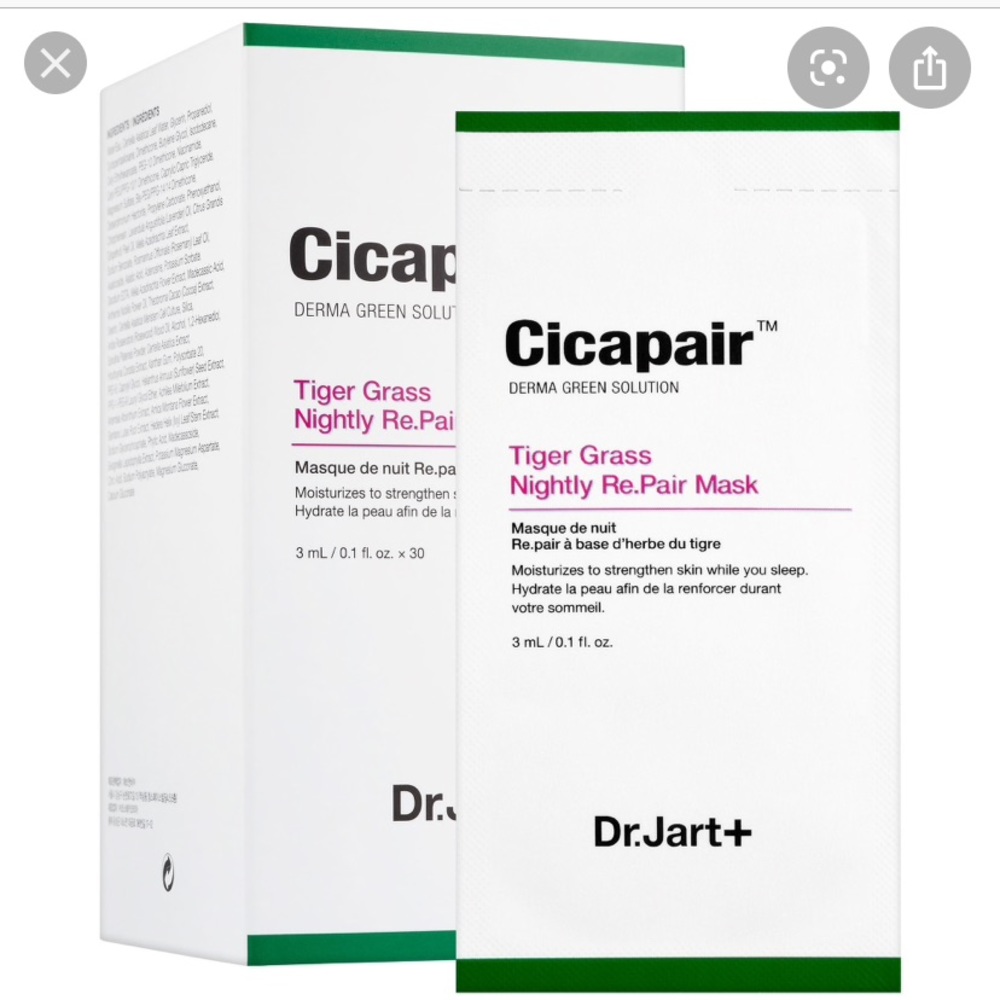Cicapair Tiger Grass Nightly Re.Pair Mask